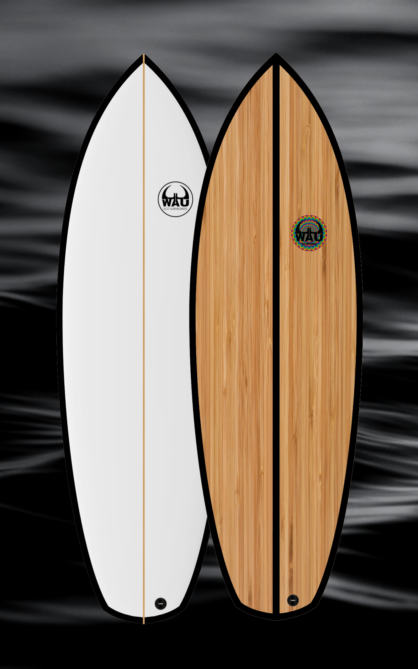 PAW Eco River Surfboard  - Handmade in Germany