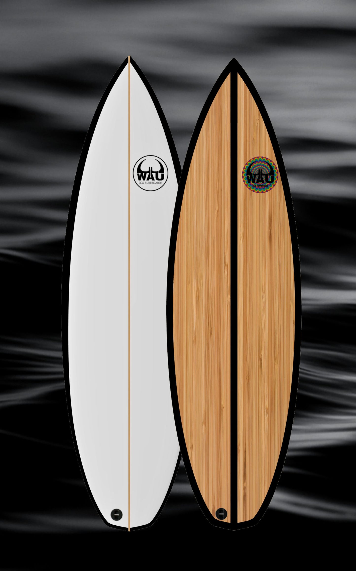 YOUNG GUN Eco River Surfboard  - Handmade in Germany