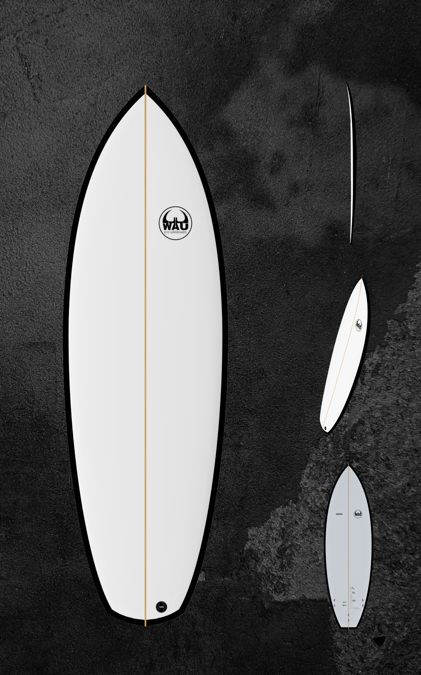 THRIFTSHOP Eco River Surfboard  - Handmade in Germany (Kopie)