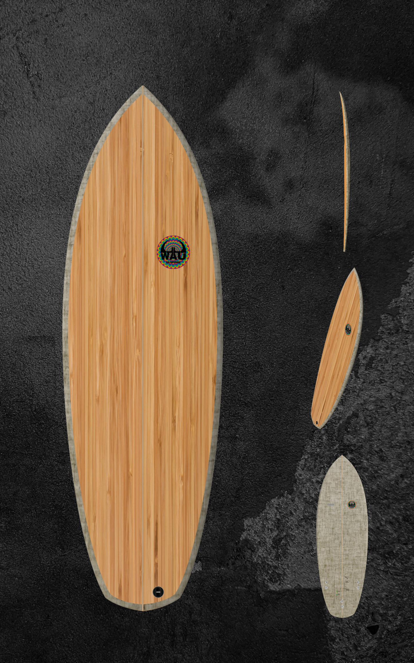 THRIFTSHOP Eco River Surfboard  - Handmade in Germany (Kopie)