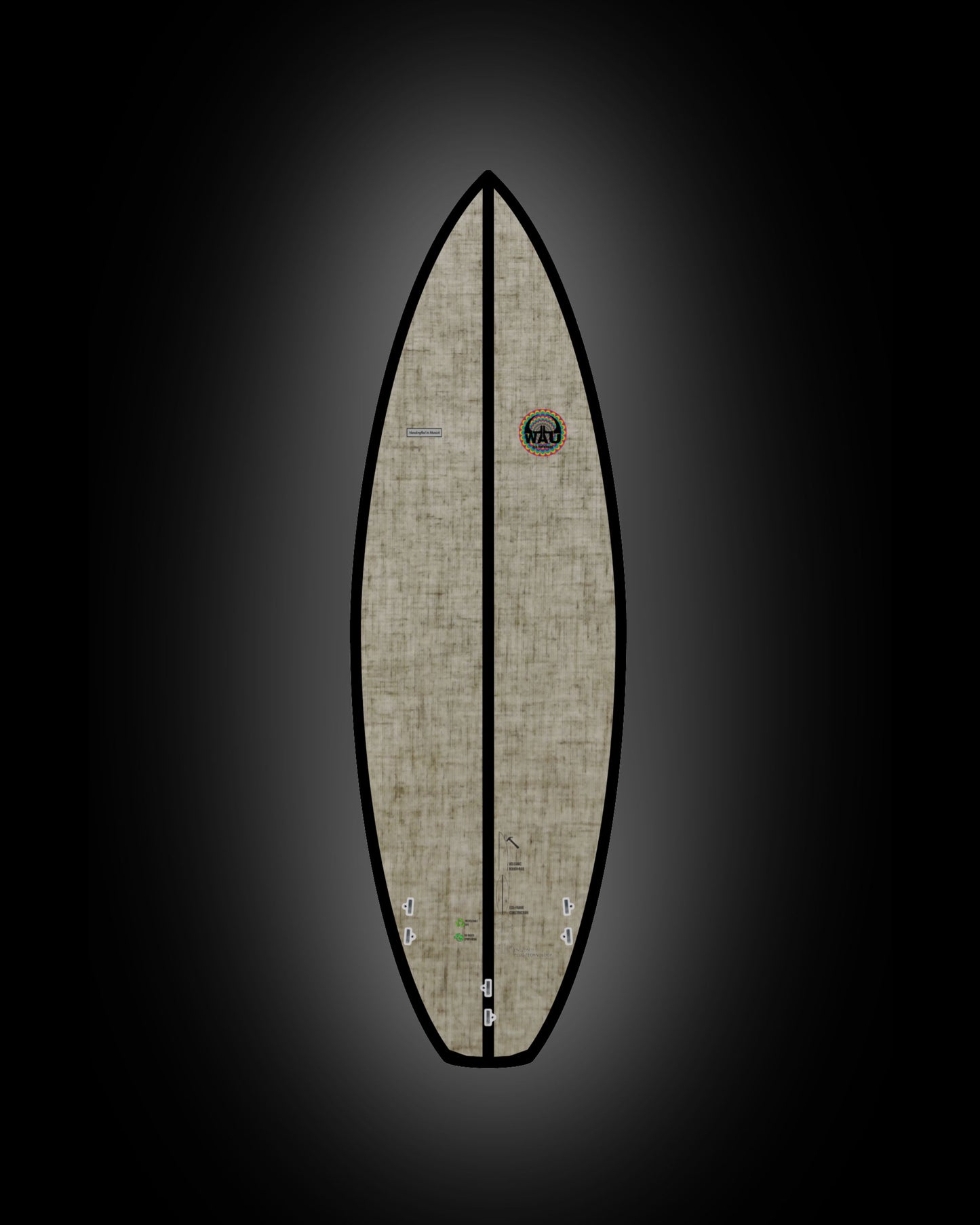 WASP Eco River Surfboard  - Handmade in Germany