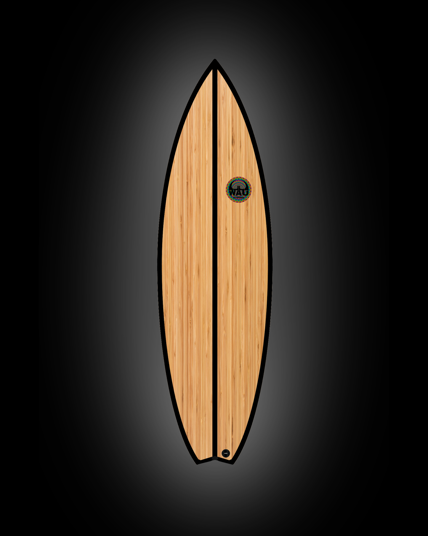 BORING B. Eco River Surfboard  - Handmade in Germany