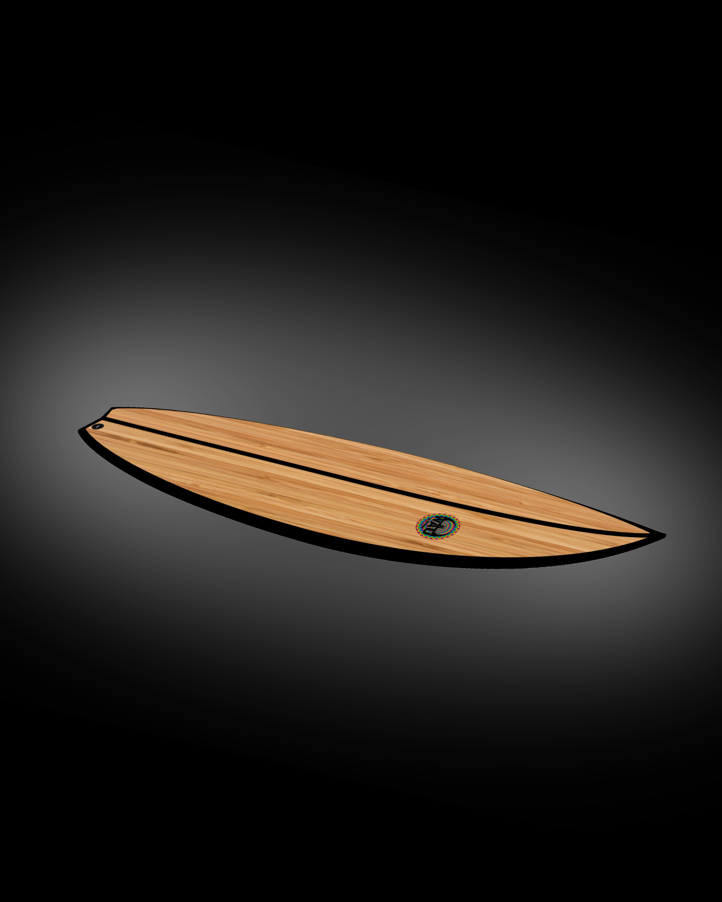 BORING B. Eco River Surfboard  - Handmade in Germany