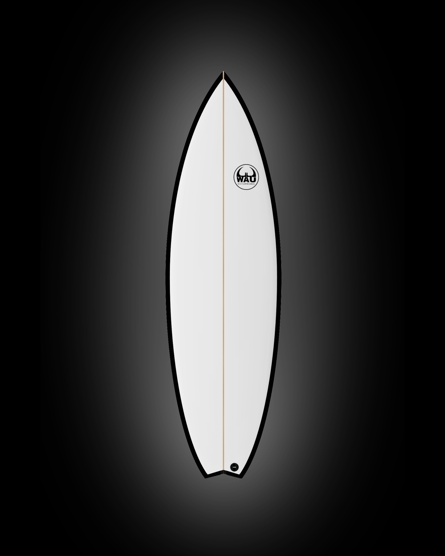 BORING B. Eco River Surfboard  - Handmade in Germany