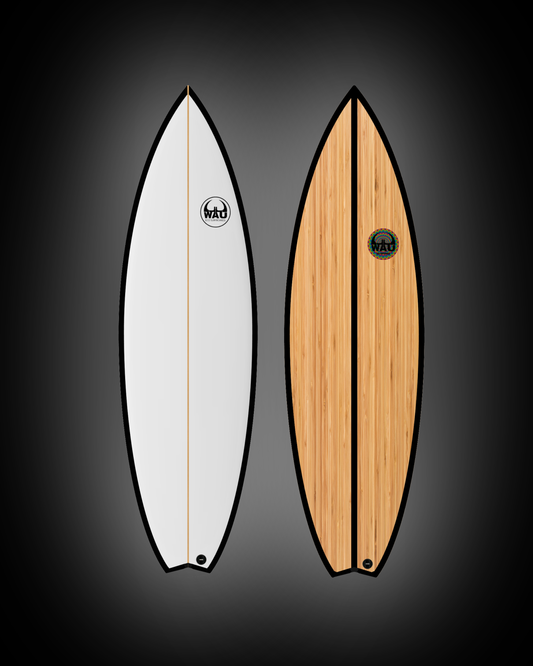 BORING B. Eco River Surfboard  - Handmade in Germany