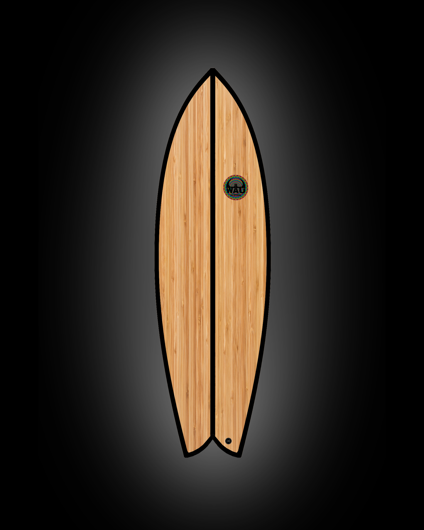 COZY FISH Eco River Surfboard  - Handmade in Germany