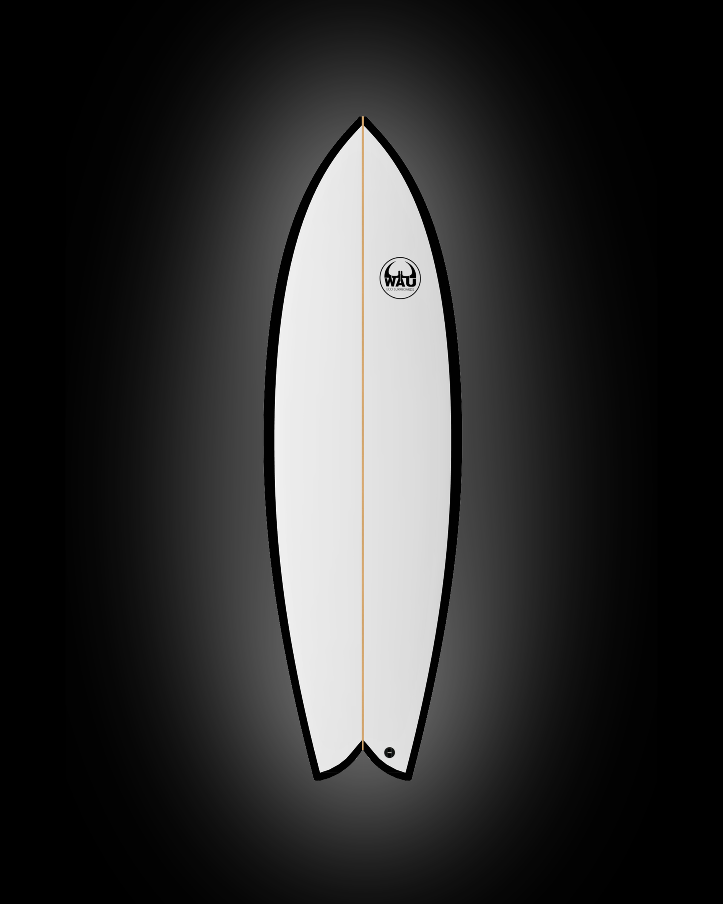 COZY FISH Eco River Surfboard  - Handmade in Germany