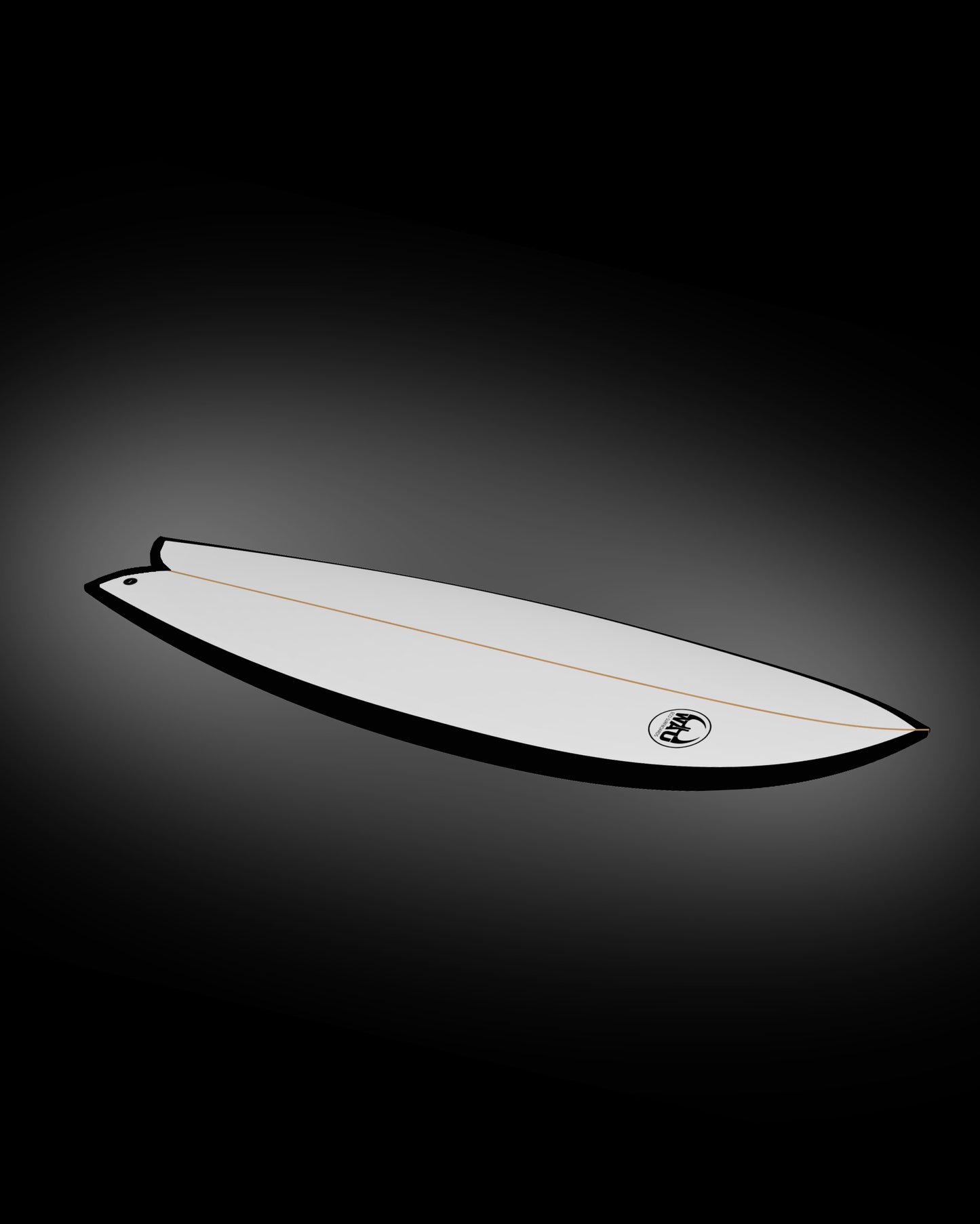 COZY FISH Eco River Surfboard  - Handmade in Germany