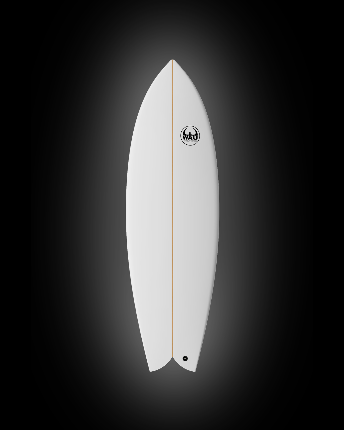 COZY FISH Eco River Surfboard  - Handmade in Germany