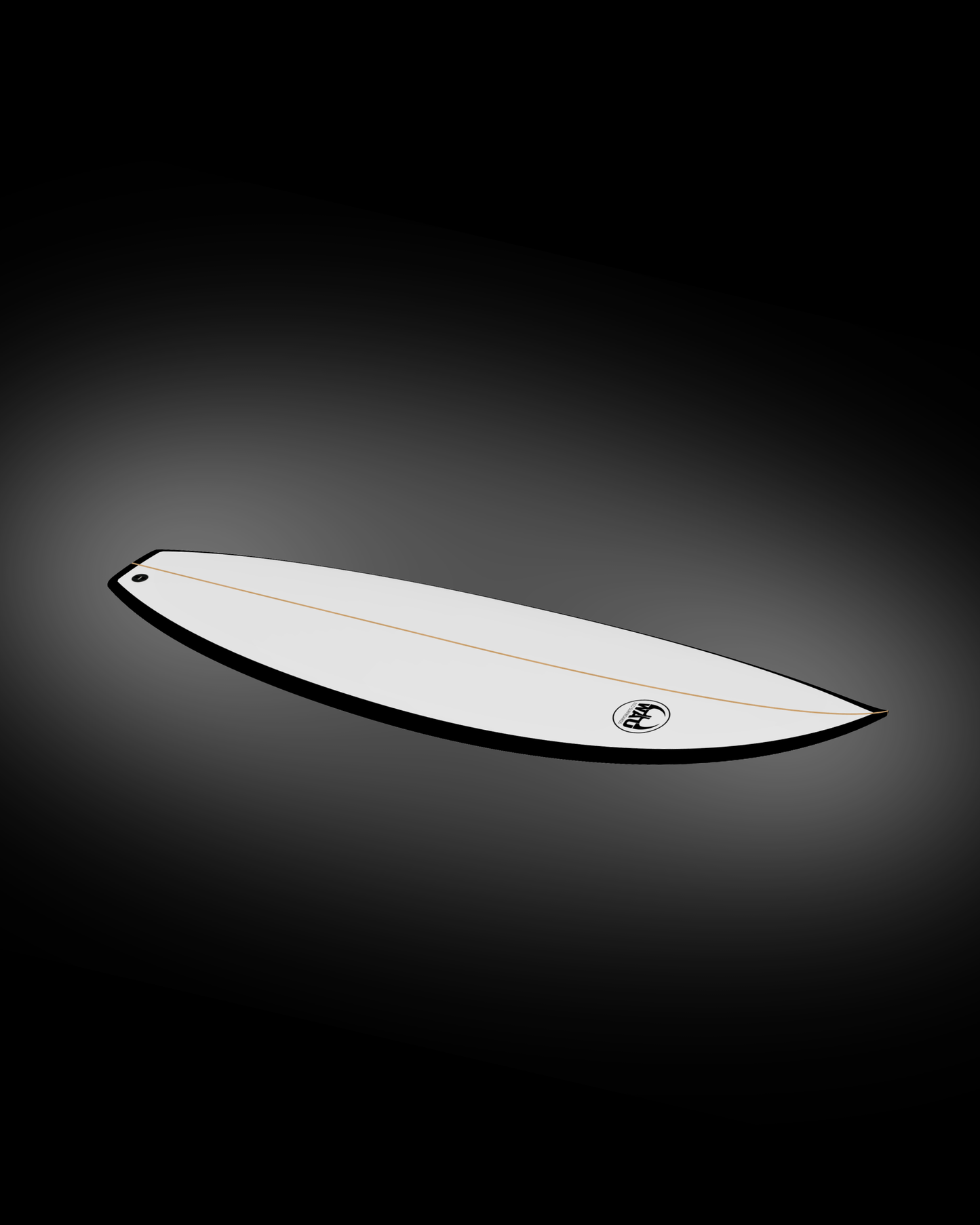 THE GHOUL Eco River Surfboard - Handmade in Germany