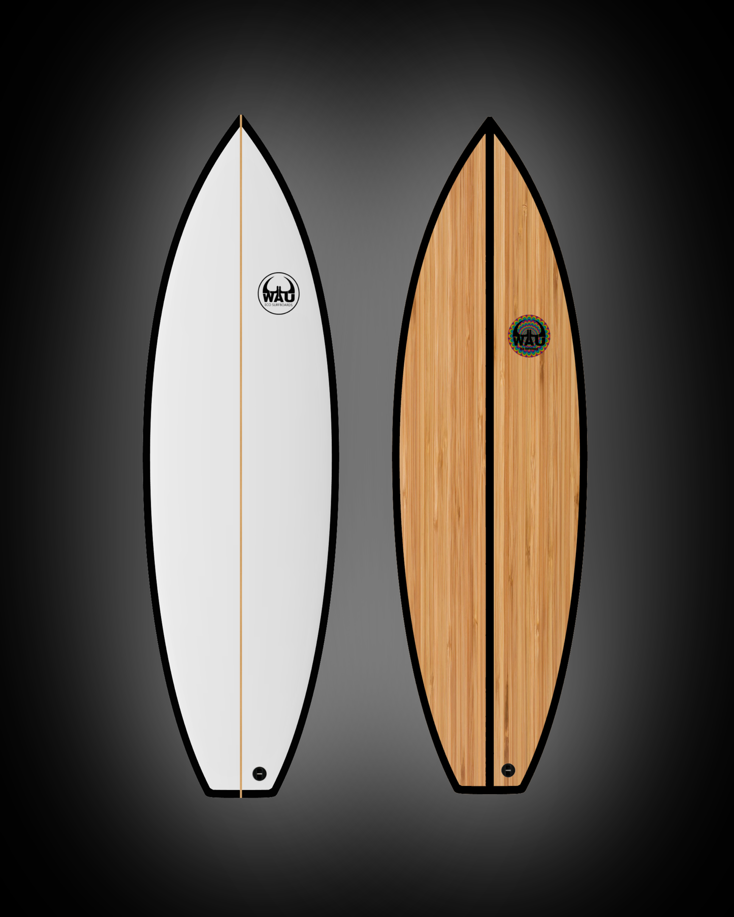 THE GHOUL Eco River Surfboard - Handmade in Germany