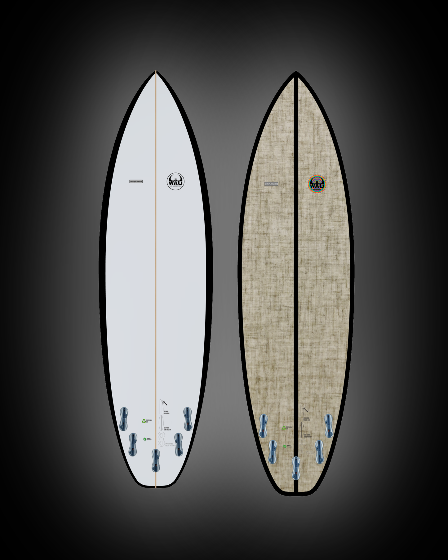 MOISES Surfboard  - Handmade in Germany