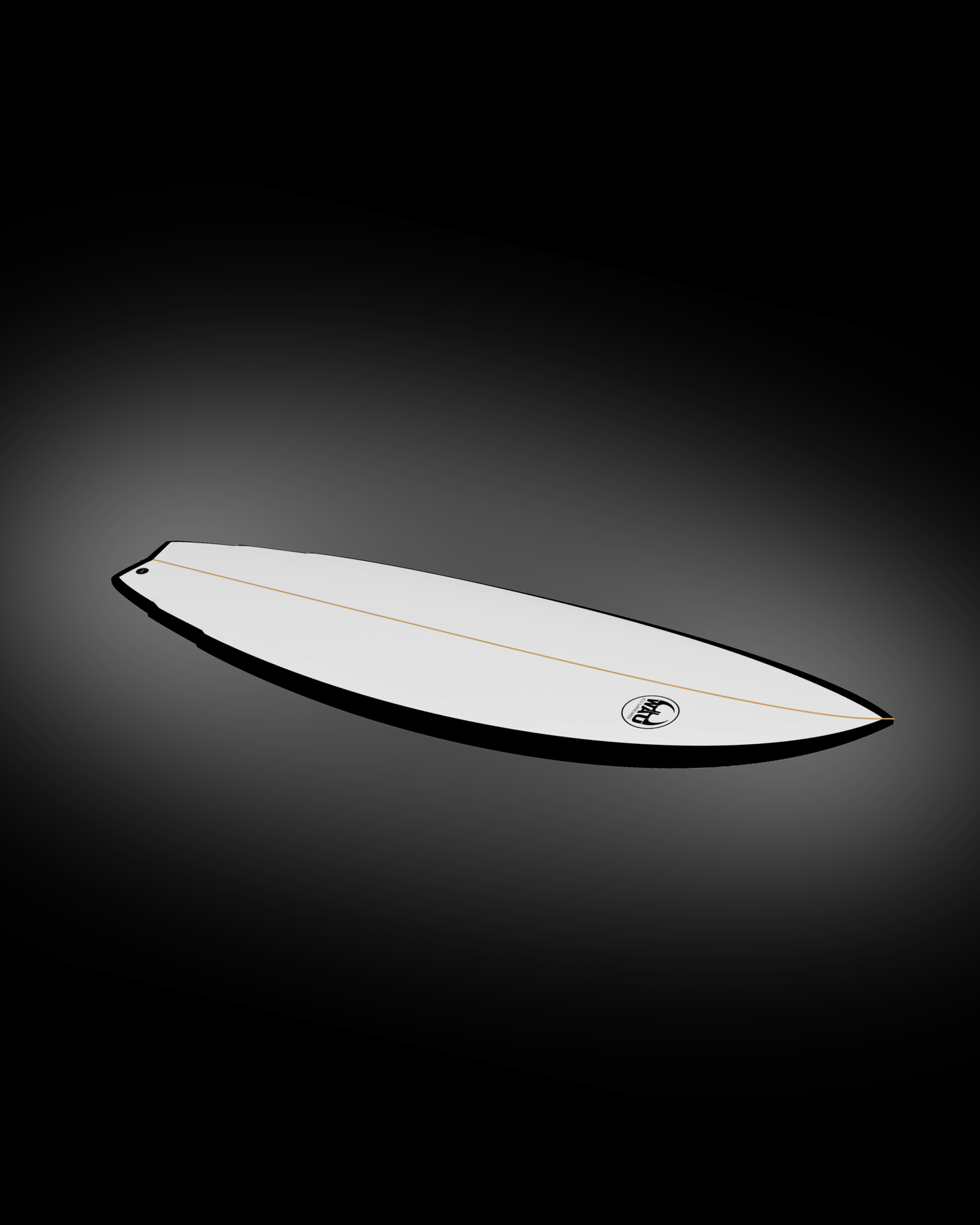 PAW Eco River Surfboard  - Handmade in Germany