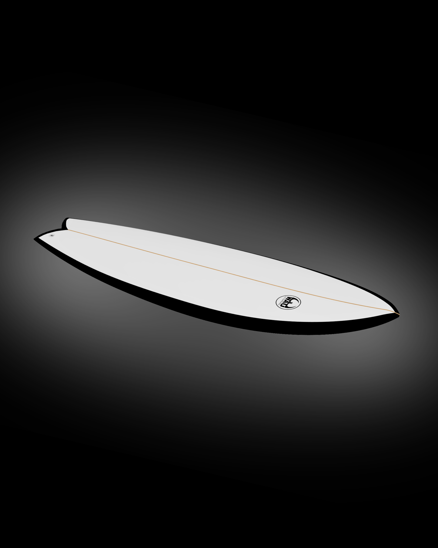 PARTY FISH Surfboard  - Handmade in Germany