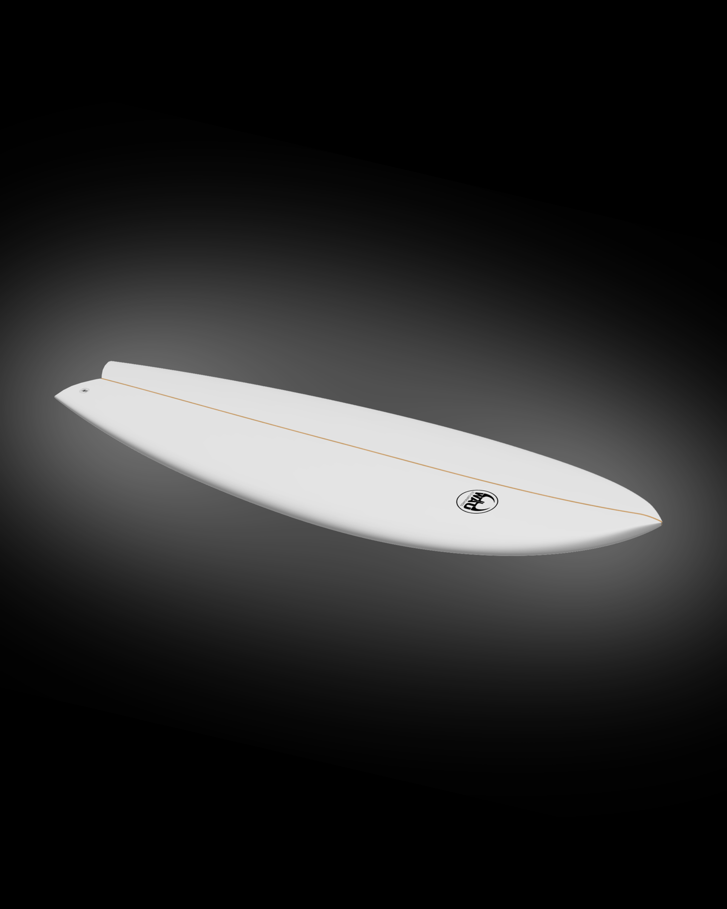 PARTY FISH Surfboard  - Handmade in Germany