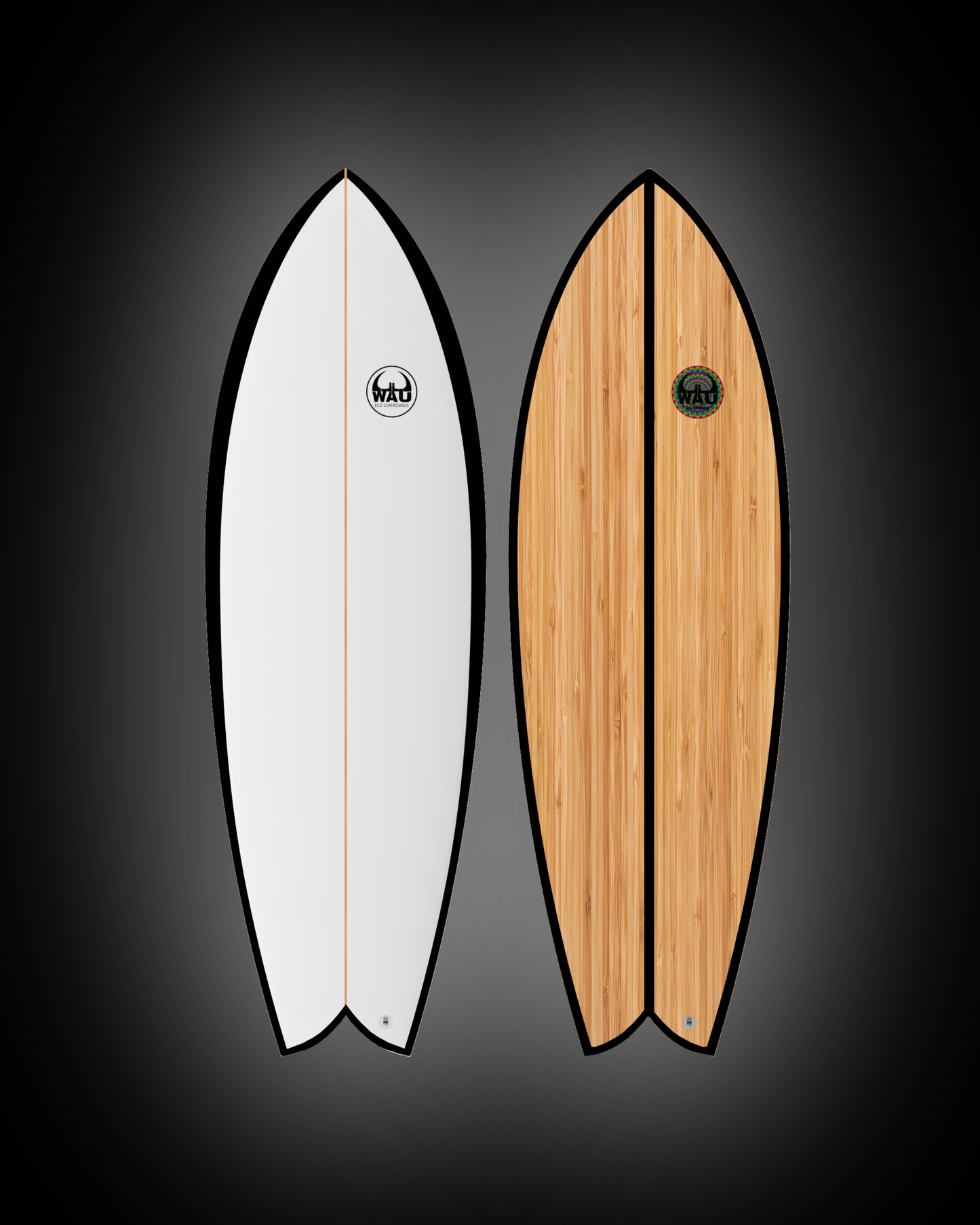 PARTY FISH Surfboard  - Handmade in Germany