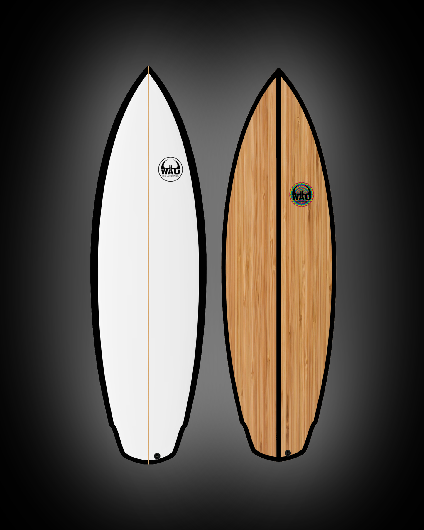 THE STAKE Eco River Surfboard  - Handmade in Germany