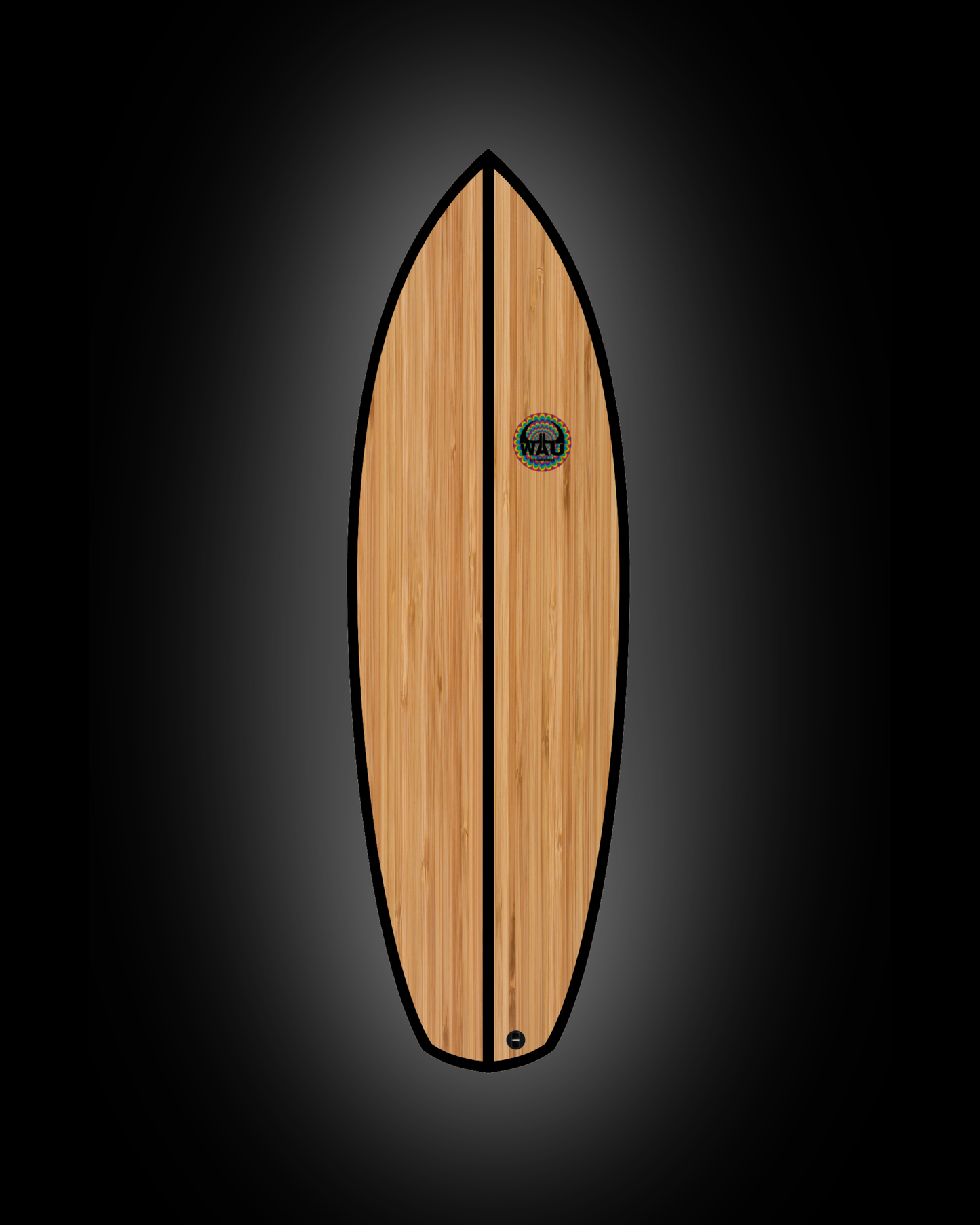 TOMBSTONE (Full Rotation) Eco River Surfboard  - Handmade in Germany
