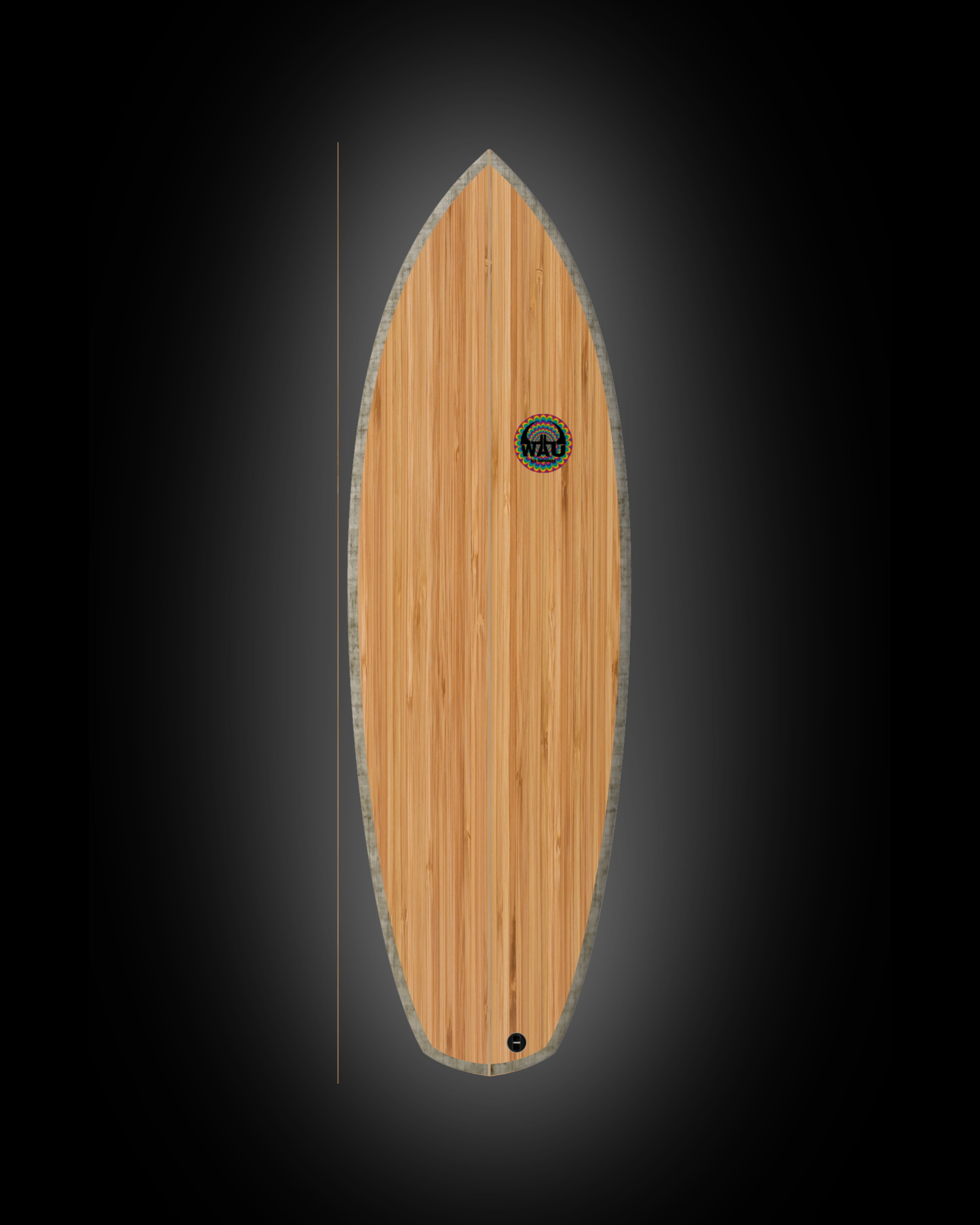 TOMBSTONE (Full Rotation) Eco River Surfboard  - Handmade in Germany