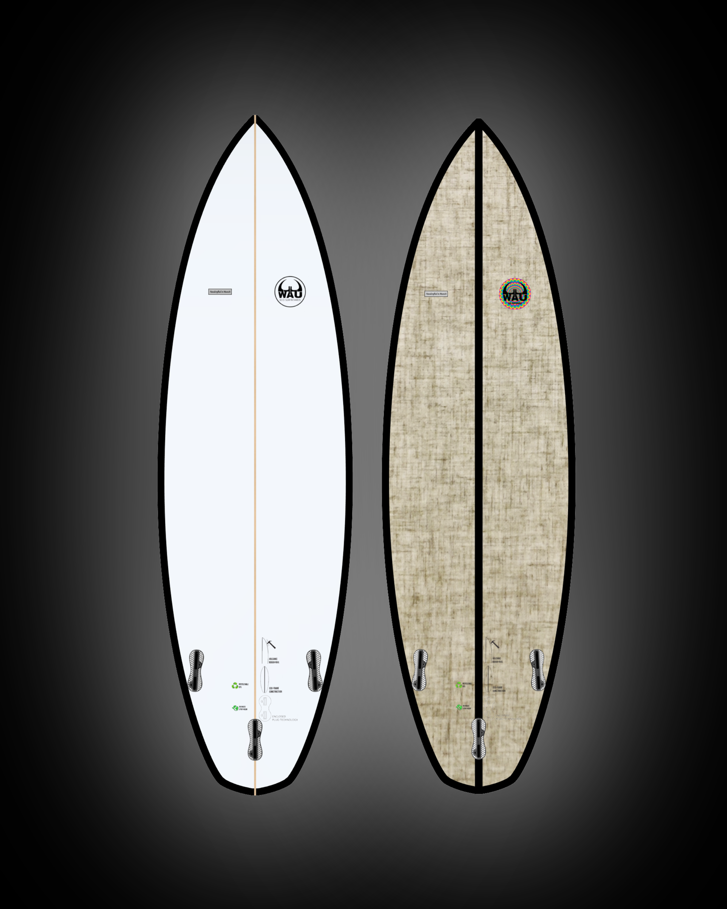 TAHITI Surfboard  - Handmade in Germany