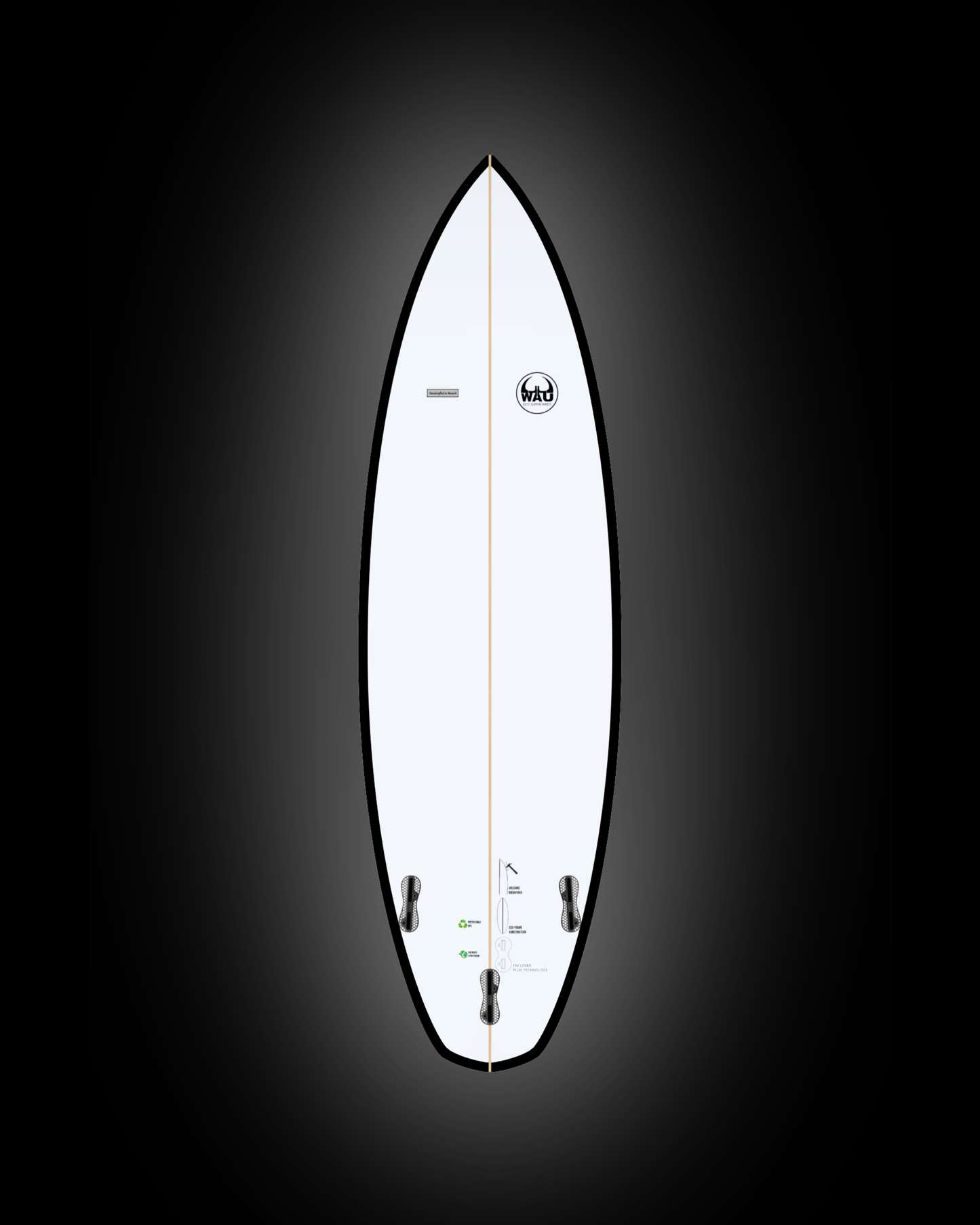 TAHITI Surfboard  - Handmade in Germany