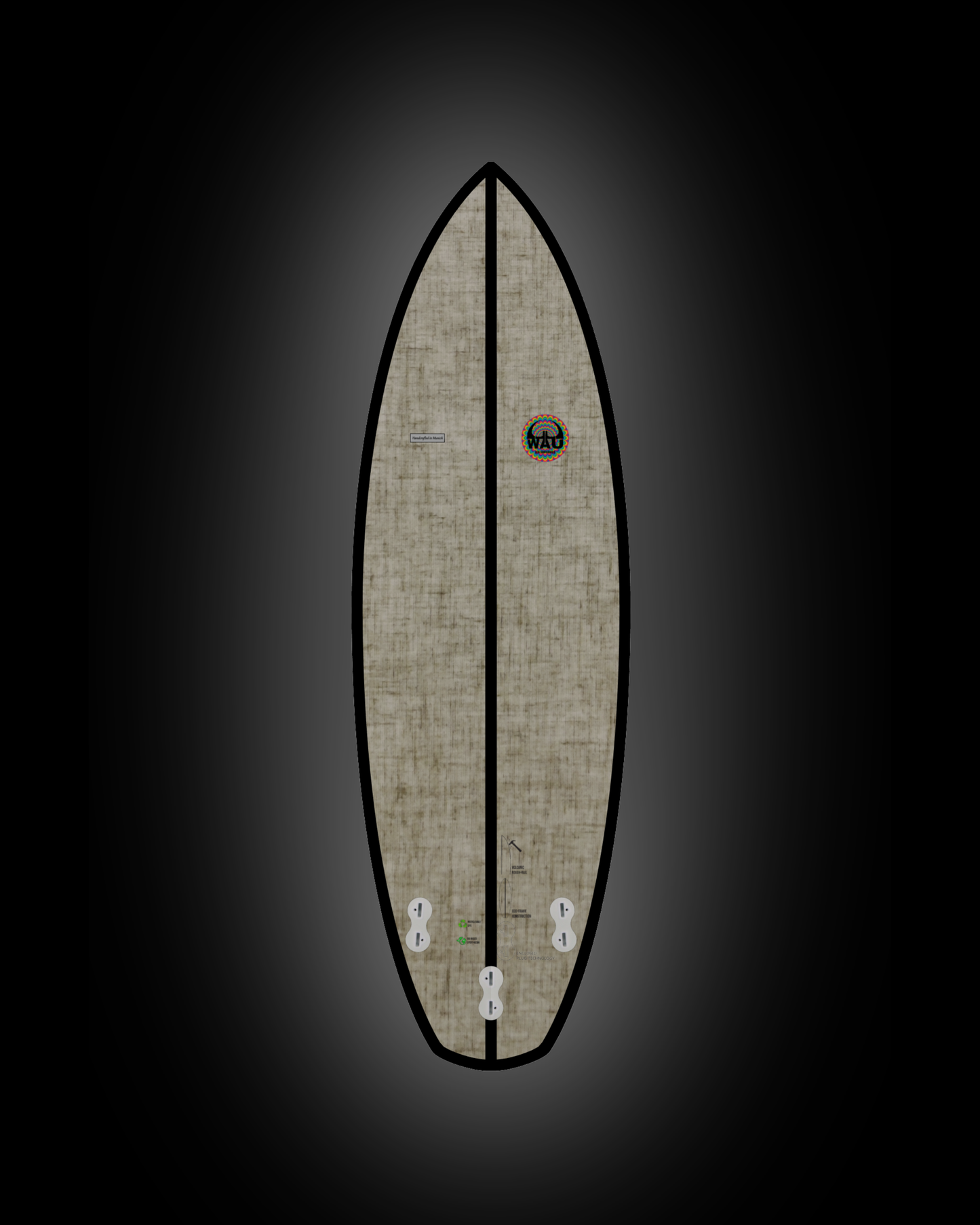 THRIFTSHOP Eco River Surfboard  - Handmade in Germany (Kopie)