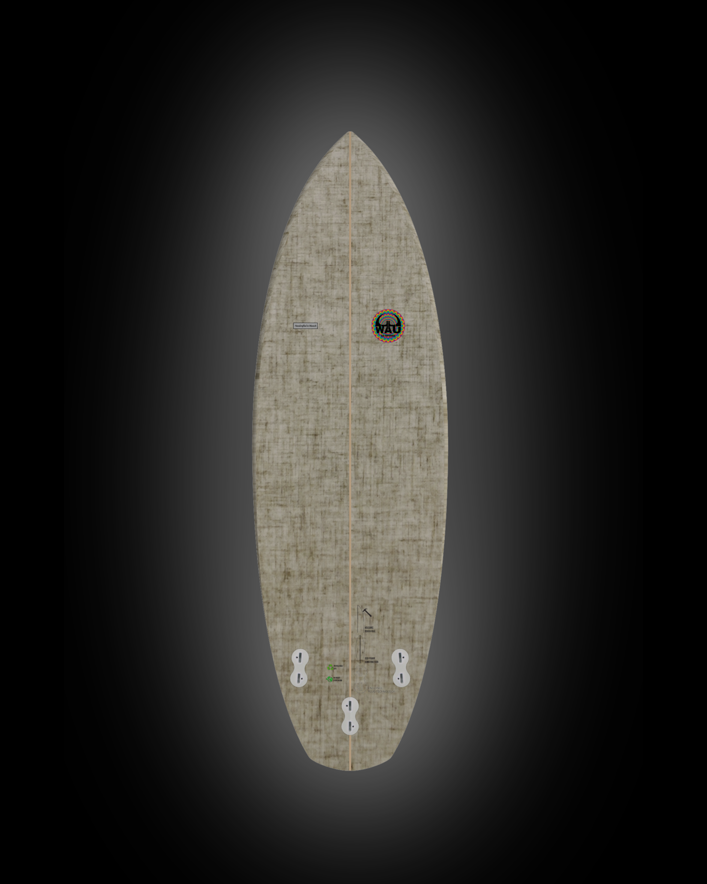 THRIFTSHOP Eco River Surfboard  - Handmade in Germany (Kopie)