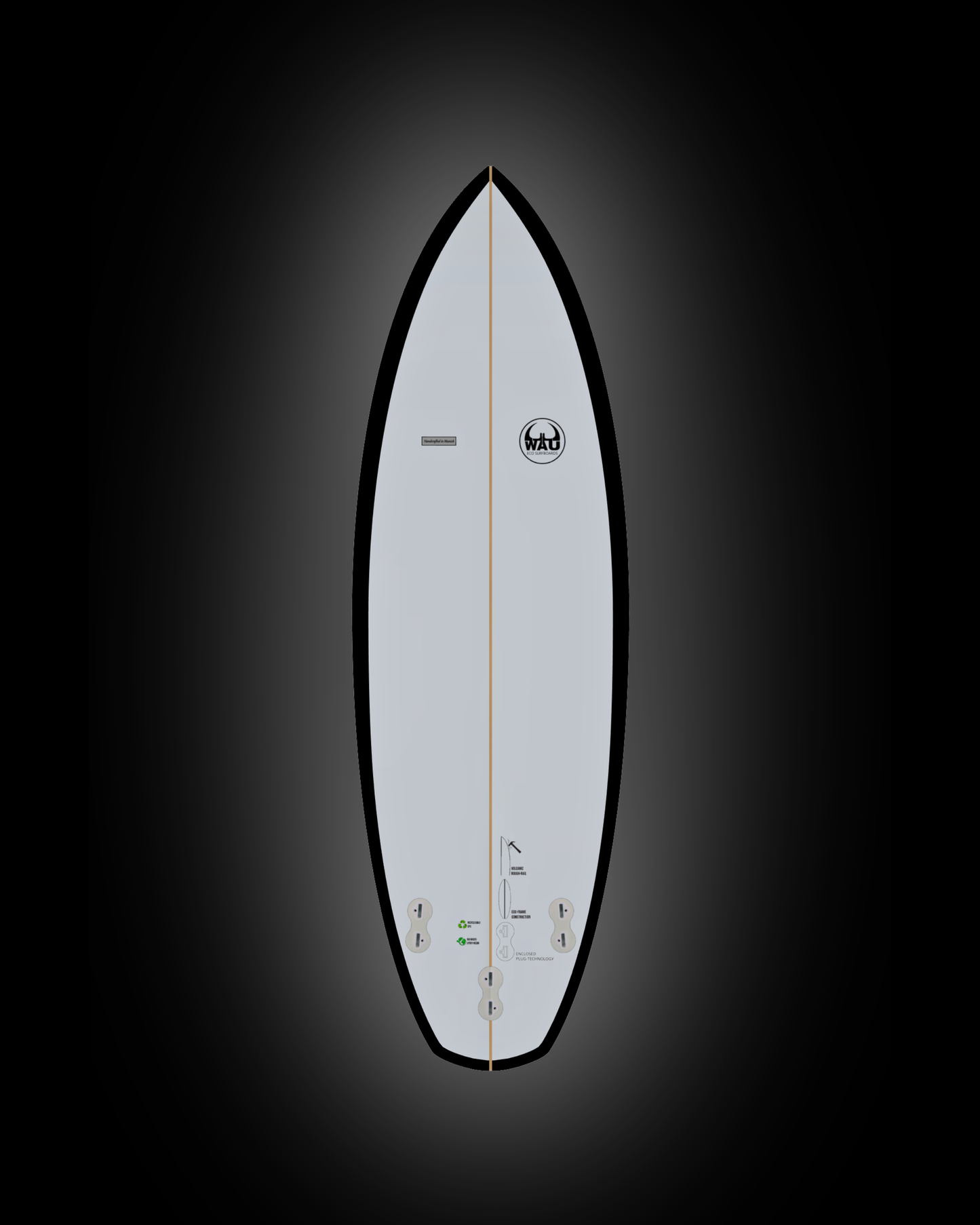 THRIFTSHOP Eco River Surfboard  - Handmade in Germany (Kopie)