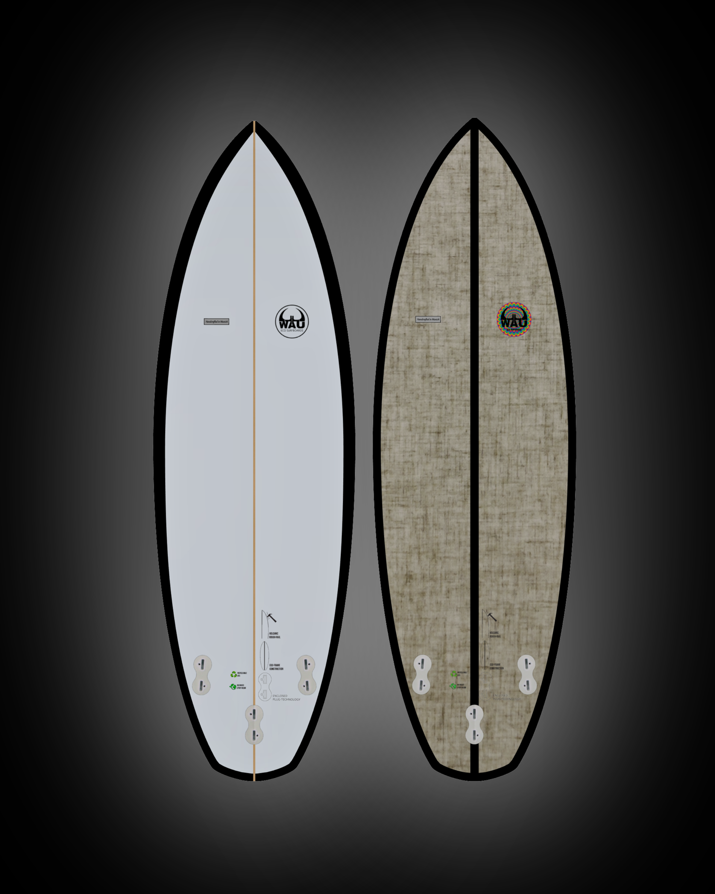 THRIFTSHOP Eco River Surfboard  - Handmade in Germany (Kopie)