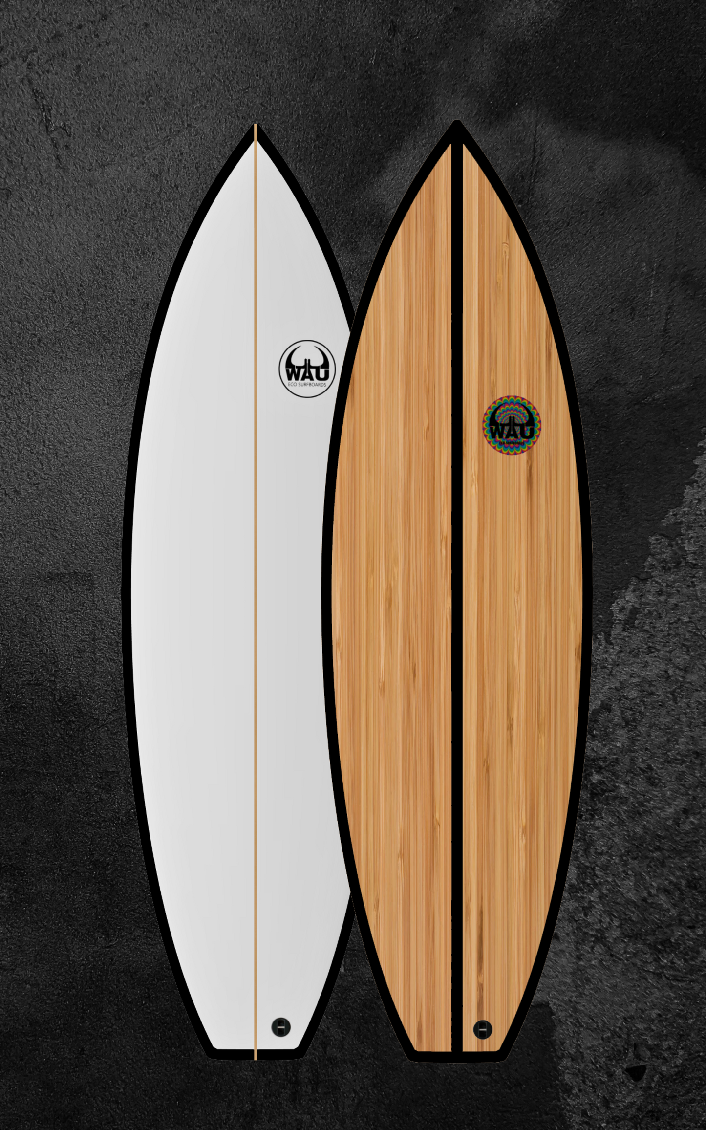 THE GHOUL Eco River Surfboard - Handmade in Germany