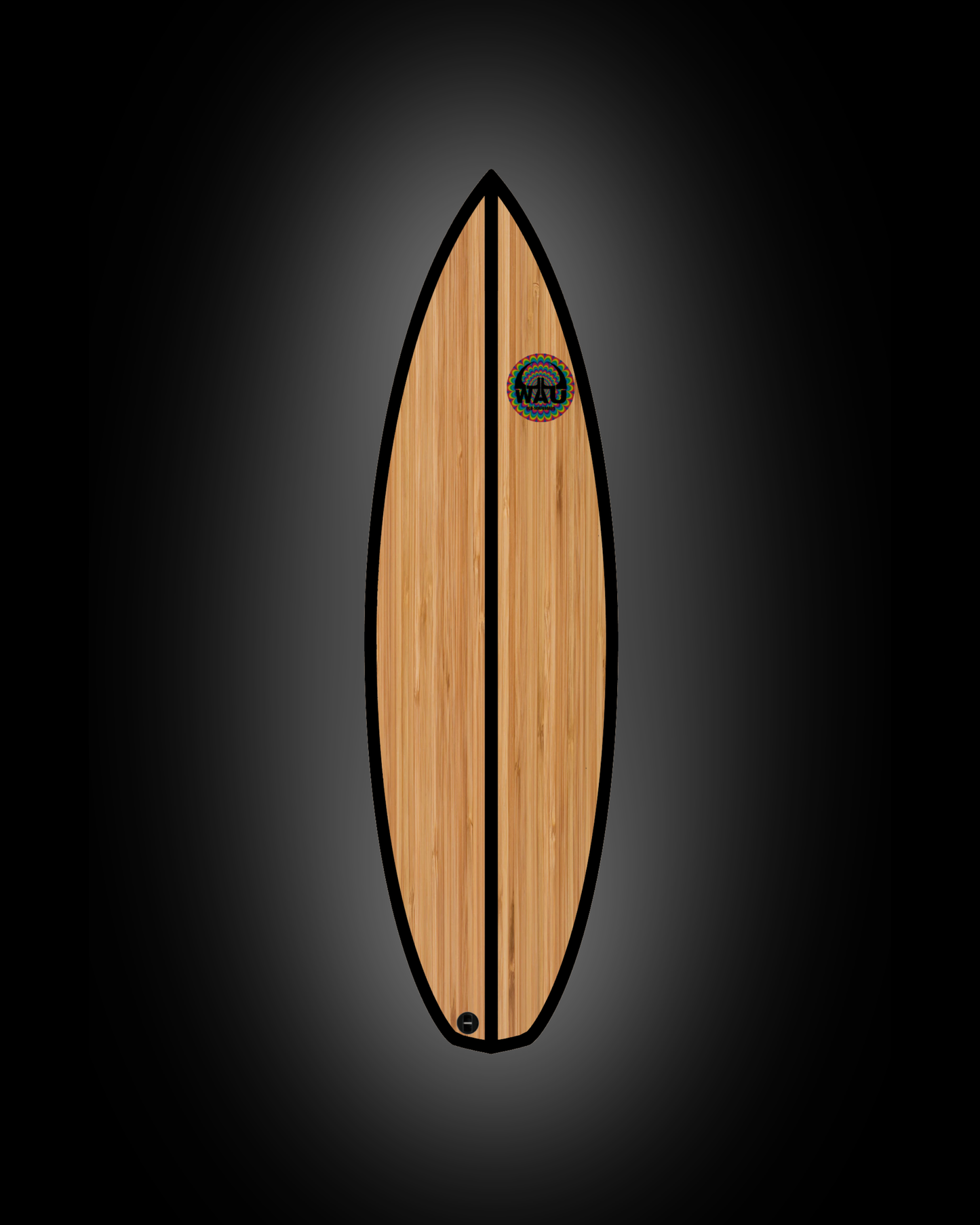 YOUNG GUN Eco River Surfboard  - Handmade in Germany