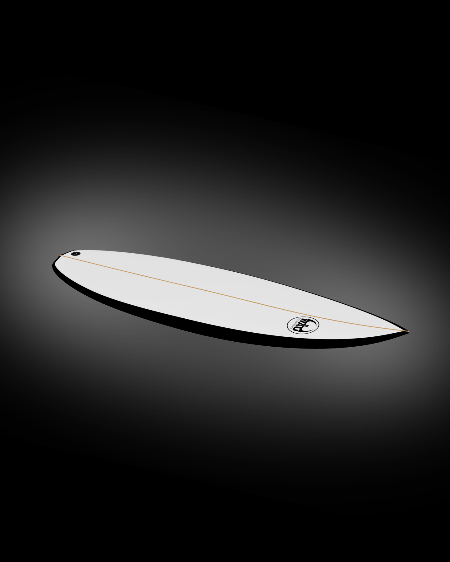YOUNG GUN Eco River Surfboard  - Handmade in Germany
